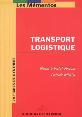 Couverture du produit · Transport logistique