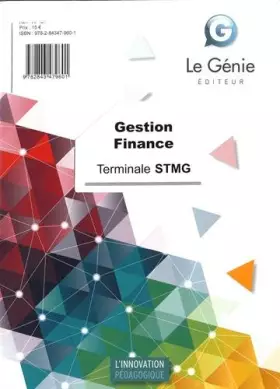 Couverture du produit · Gestion Finance Tle STMG