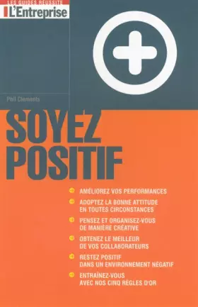 Couverture du produit · Soyez positif