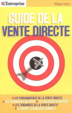 Couverture du produit · GUIDE DE LA VENTE DIRECTE