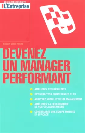 Couverture du produit · DEVENEZ UN MANAGER PERFORMANT