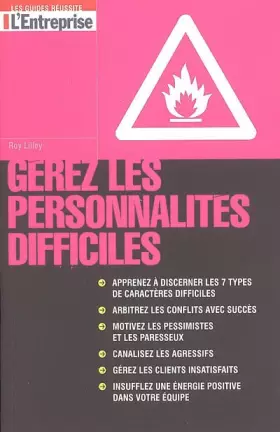Couverture du produit · Gérez les personnalités difficiles