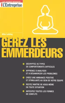 Couverture du produit · Gérez les emmerdeurs