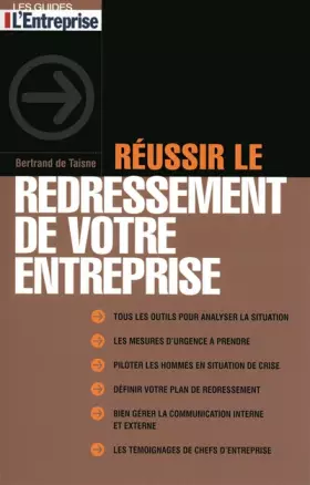Couverture du produit · REDRESSER UNE ENTREPRISE EN DIFFICULTE