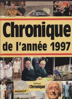 Couverture du produit · Chronique de l'année 1997