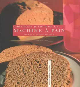 Couverture du produit · Variations autour de la machine à pain
