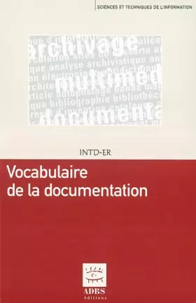 Couverture du produit · Vocabulaire de la documentation