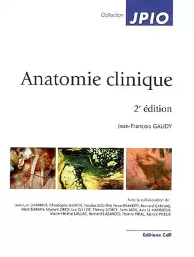 Couverture du produit · Anatomie clinique: 2eme édition