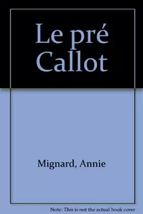 Couverture du produit · Le pré Callot