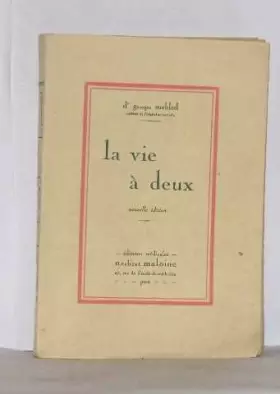 Couverture du produit · La vie à deux
