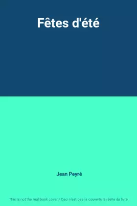 Couverture du produit · Fêtes d'été