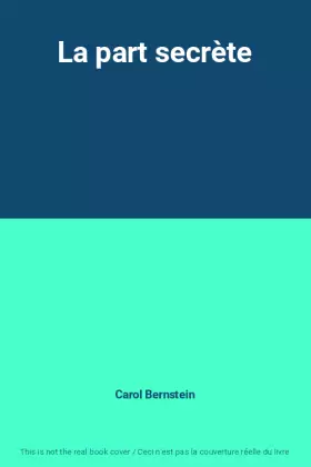 Couverture du produit · La part secrète
