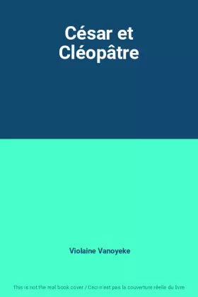 Couverture du produit · César et Cléopâtre