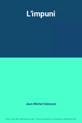 Couverture du produit · L'impuni