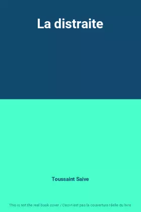Couverture du produit · La distraite