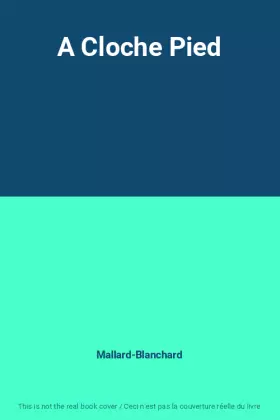 Couverture du produit · A Cloche Pied