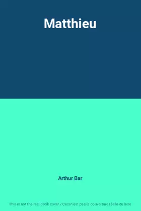 Couverture du produit · Matthieu
