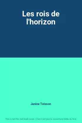Couverture du produit · Les rois de l'horizon