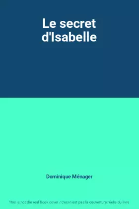 Couverture du produit · Le secret d'Isabelle