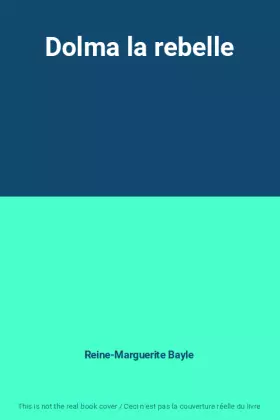 Couverture du produit · Dolma la rebelle