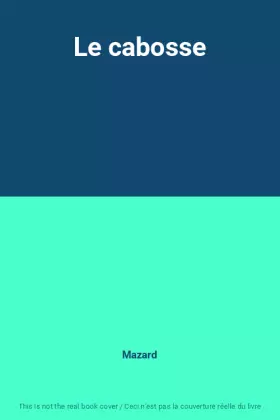Couverture du produit · Le cabosse