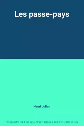 Couverture du produit · Les passe-pays