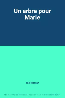 Couverture du produit · Un arbre pour Marie