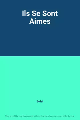 Couverture du produit · Ils Se Sont Aimes