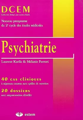 Couverture du produit · Psychiatrie DCEM dossiers