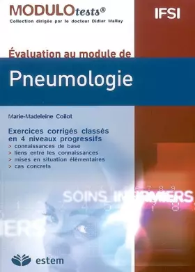 Couverture du produit · Pneumologie