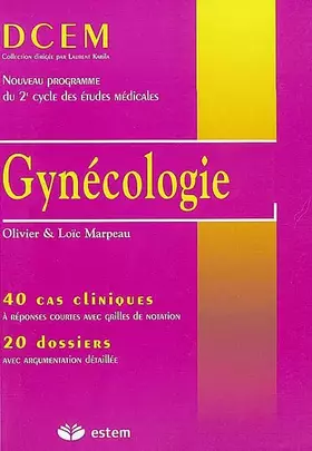 Couverture du produit · Gynécologie