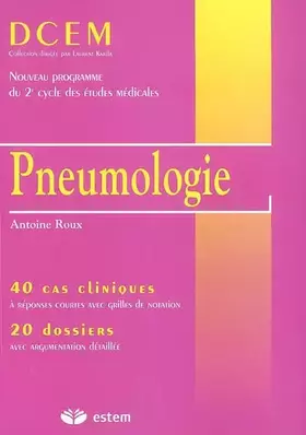 Couverture du produit · Pneumologie