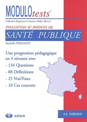 Couverture du produit · Sante publique modulotests