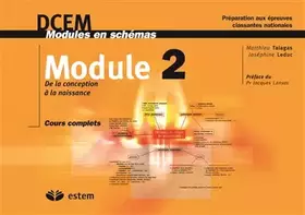 Couverture du produit · Module 2 - De la conception à la naissance: DCEM - Modules en schémas