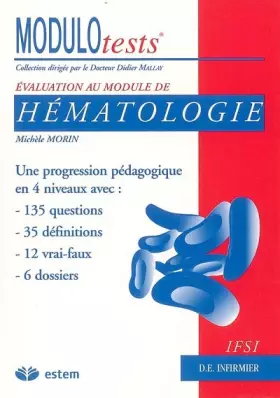 Couverture du produit · Hématologie modulotests