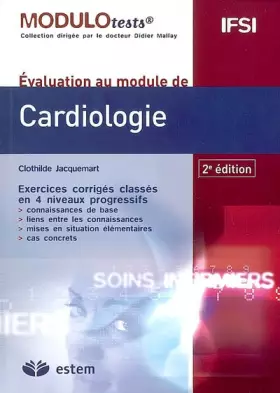 Couverture du produit · Cardiologie - Modulo tests