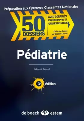 Couverture du produit · Pédiatrie