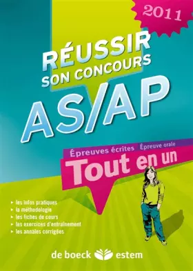 Couverture du produit · Réussir son concours AS/AP 2011