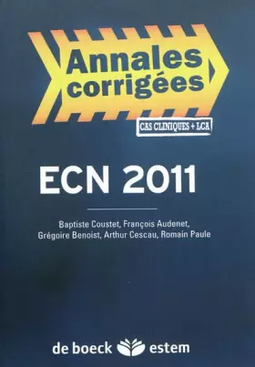 Couverture du produit · Ecn 2011 : Annales corrigées