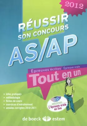 Couverture du produit · Réussir son concours AS/AP 2012