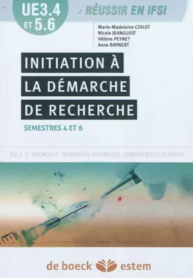 Couverture du produit · Initiation a la Démarche de Recherche
