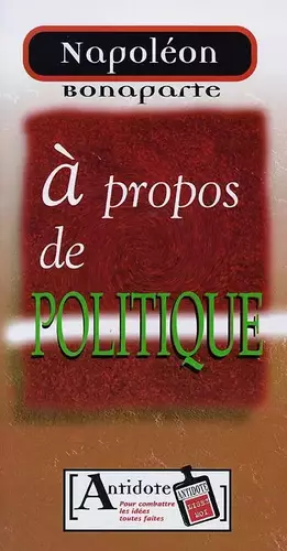 Couverture du produit · À propos de politique
