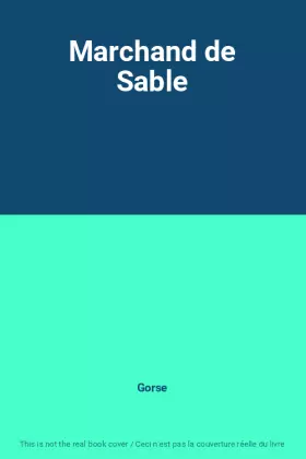 Couverture du produit · Marchand de Sable