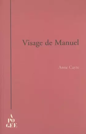 Couverture du produit · Visage de Manuel