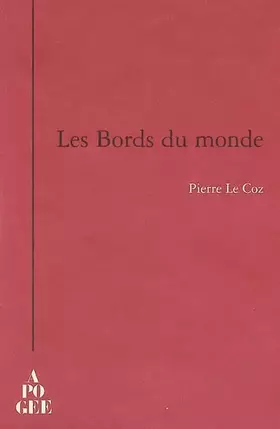 Couverture du produit · Aux bords du monde