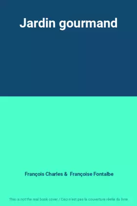 Couverture du produit · Jardin gourmand
