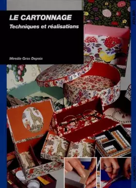 Couverture du produit · Cartonnage technique et réalisation