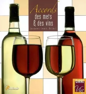 Couverture du produit · Accords des mets et des vins