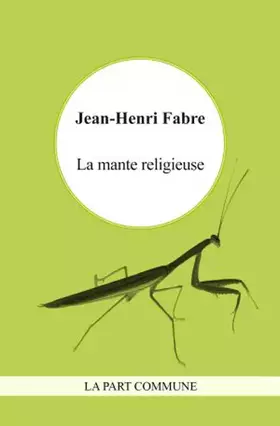 Couverture du produit · La mante religieuse
