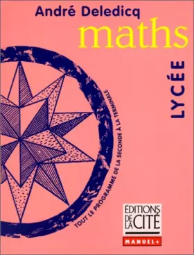Couverture du produit · MATHS LYCEE    (Ancienne Edition)